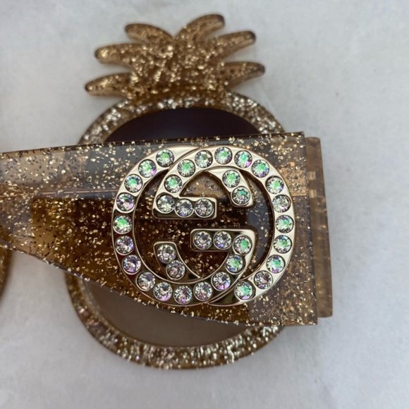 Gucci 53MM Embellished Pineapple Round Sunglasses main image 8